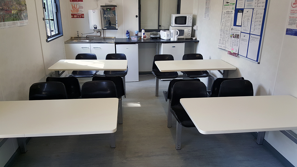 On Site (Containers) Staff Areas